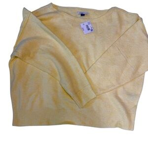 Butter Yellow Women's Loose fit Soft Sweater